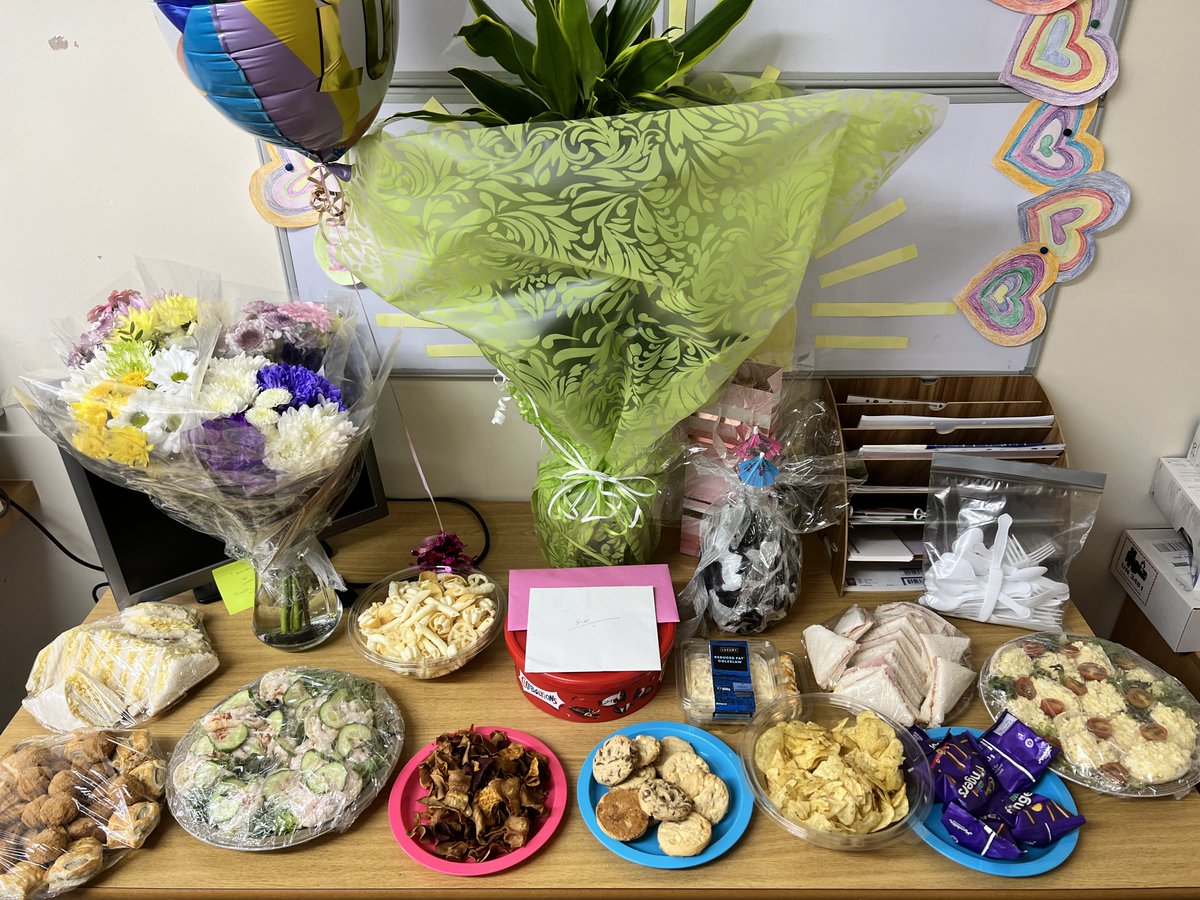 DCHStrust's tweet photo. Today we say a fond farewell to Gill Burrows who retires after 43 years’ dedicated service in the NHS. Gill is highly regarded at #TeamDCHS and our many partners across #Derbyshire, and she’ll be sorely missed! Here’s to a long, happy and healthy retirement Gill, thank you! 💙 https://t.co/s3S6D42Qeq