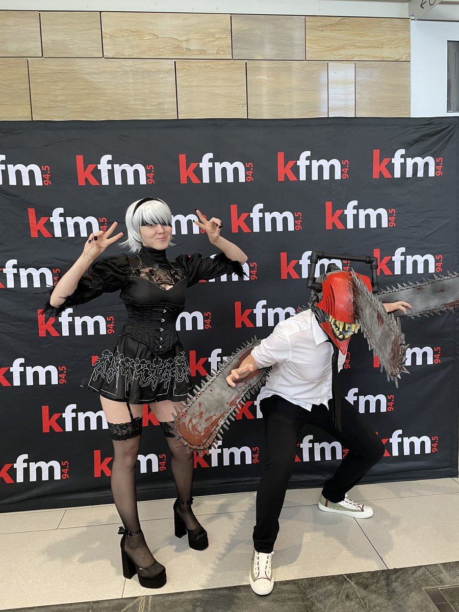 KFMza's tweet photo. What an awesome time we had today at #ComicConCapeTown 🦸♀️⚡️ We got to witness some awesome costumes and even got to see some famous faces! The #KfmCrew got to meet and interview the one and only @KatGraham !! Today was definitely one for the COMIC books! 😉🦸♀️ https://t.co/rAiBjirjx9