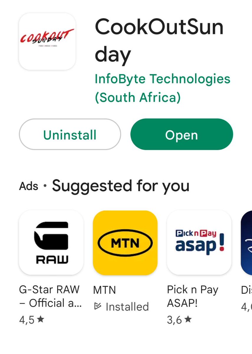 S/O to <a href="/InfoByteTech_SA/">InfoByte Technologies</a> for awesome job on our cookout app. Now available Google app store and apple app store