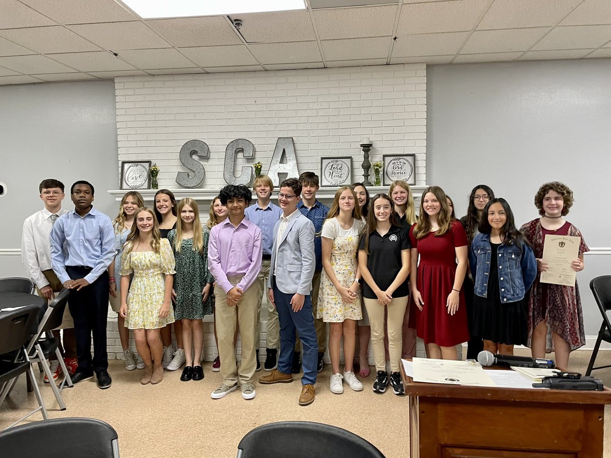 SCAJRHIGH's tweet photo. Join me in congratulating our newest Beta Club members! We are so proud of you! 💯 https://t.co/oY7kEghksK