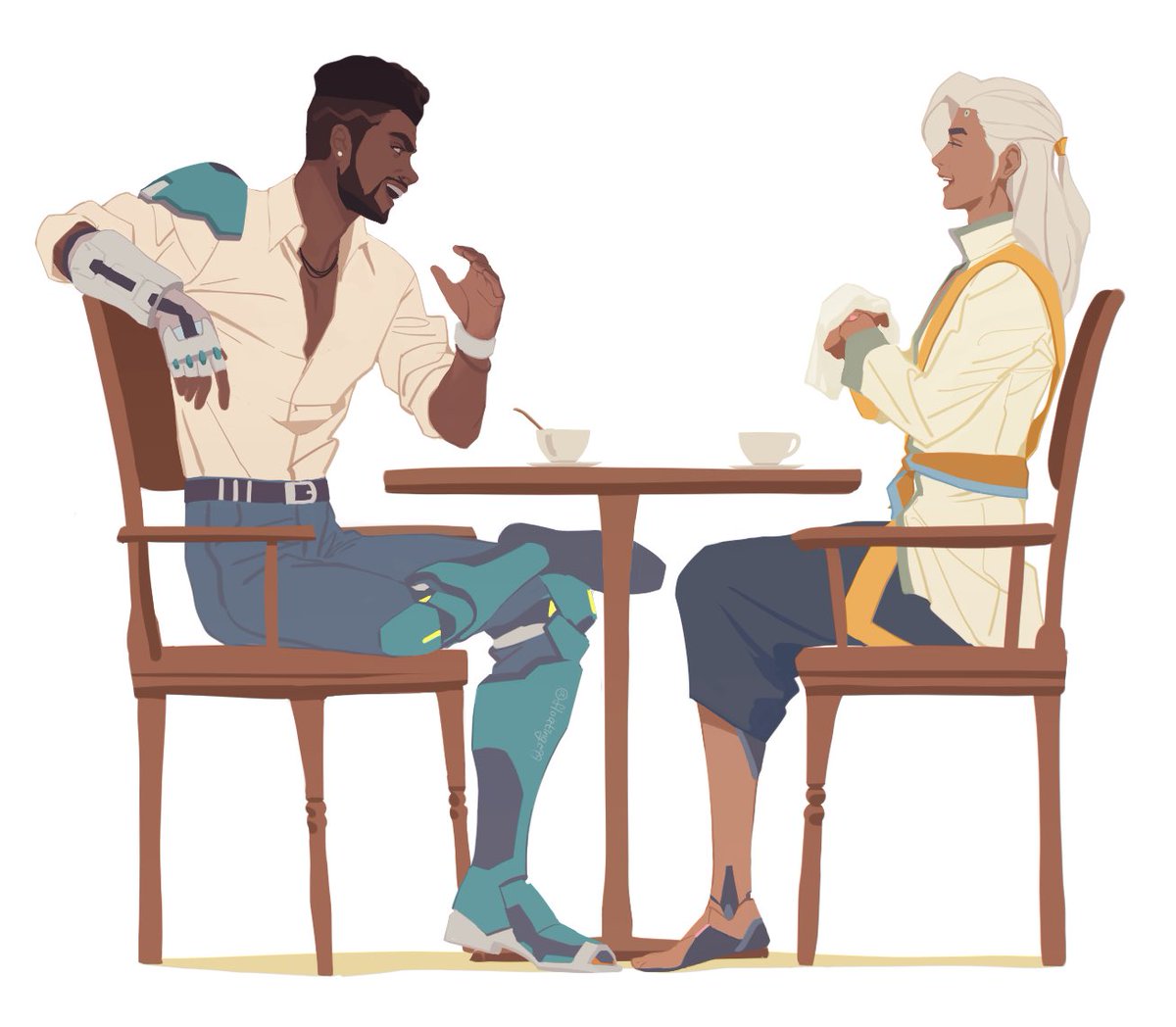 그래서 둘이 레스토랑 갔나요,,