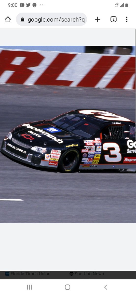 1 800 How's my driving? Like the Intimidator where I live. Some of you may not know who he is.