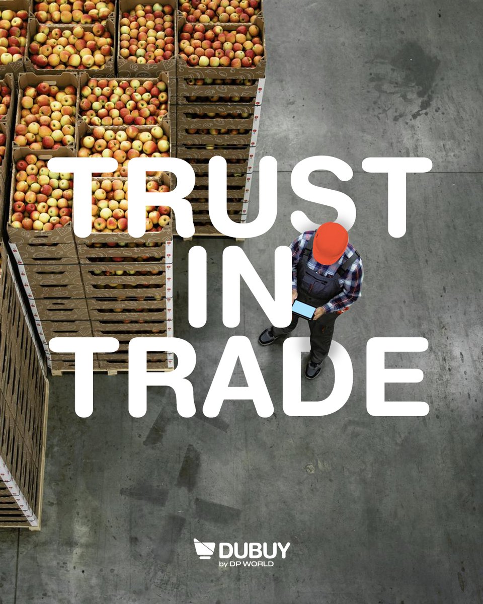 DUBUY_by_DPW's tweet photo. Our verified brands and sellers guarantee a secure trading experience.

#TradeBeyond with DUBUY by DP World! https://t.co/tUhU4hOpOG