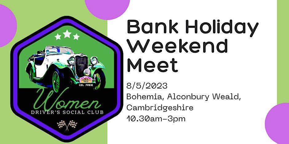 All cars are welcome and I’d ❤️ to see you there 😀 Reserve your space (for free) here: eventbrite.co.uk/e/wdsc-bank-ho…