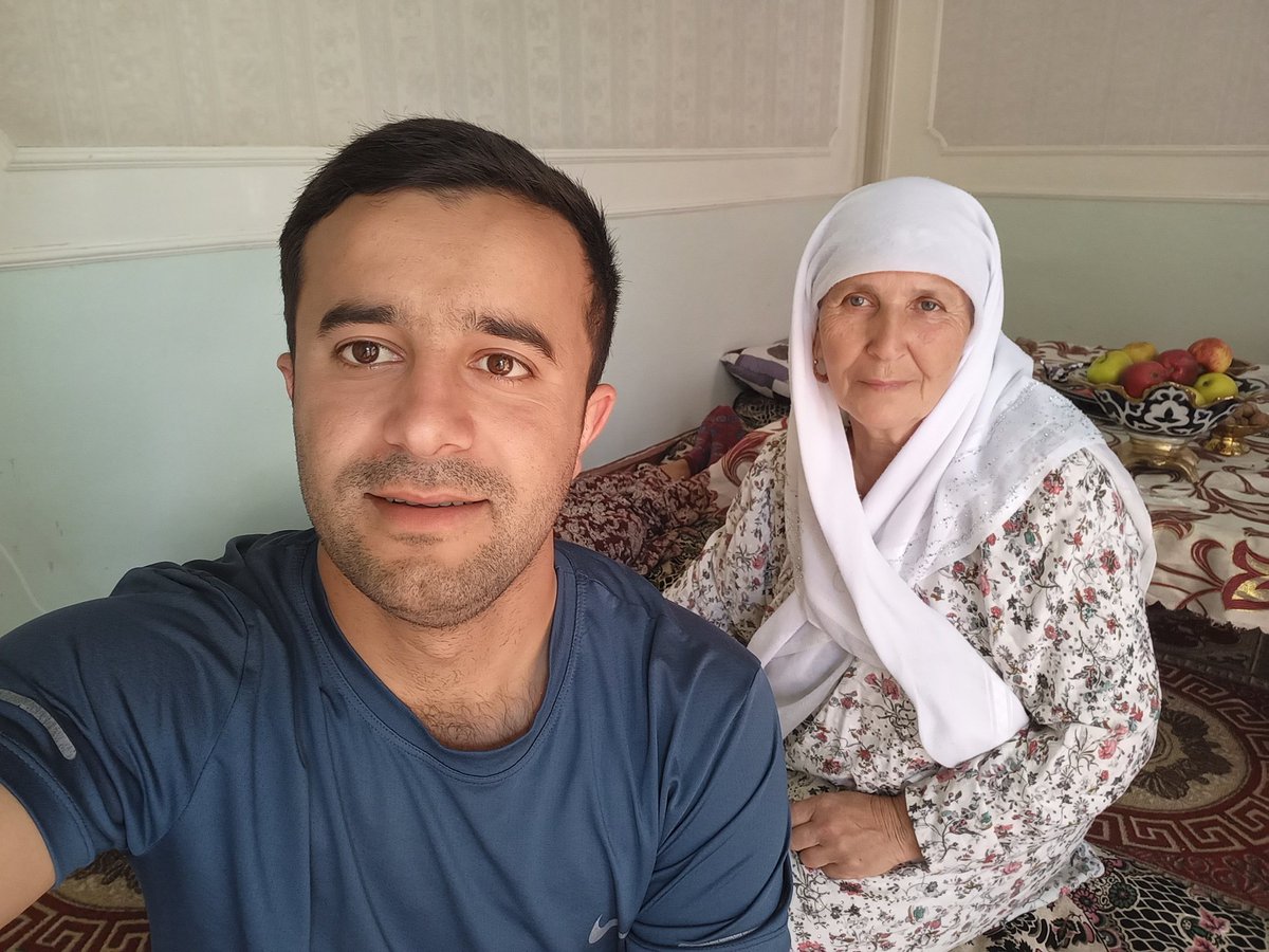 Fatima Nosyrova, a rural woman from Temurmalik dst. She is famous in her community for delivering👶 at 🏠 She helped more than 100 women with home birth since 1981. All babies were healthy.  But nowadays, some babies being born in hospital of this dst. with physical injuries.
