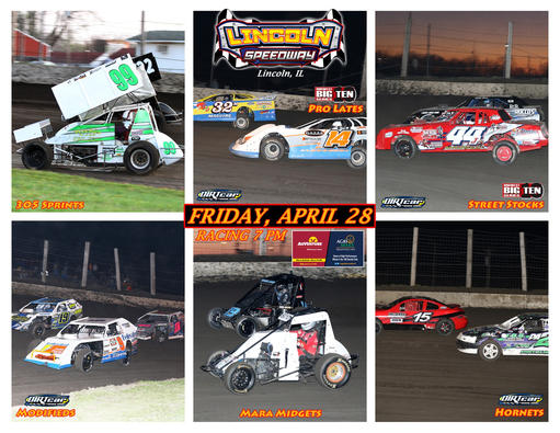 Lincoln Speedway (@lincolnilspdwy) on Twitter photo IT IS RACE DAY AT <a href="/LincolnILSpdwy/">Lincoln Speedway</a>! 305 Winged Sprint Cars come to the 1/4 mile for what is currently only appearance for the 2023 season. <a href="/MWBig10Series/">Midwest Big10 Series</a> Pro Lates & Street Stocks also highlight the program. MARA Midgets, <a href="/DIRTcarRacing/">DIRTcar Racing</a> Hornets, & Modifieds will also be racing IT IS RACE DAY AT <a href="/LincolnILSpdwy/">Lincoln Speedway</a>! 305 Winged Sprint Cars come to the 1/4 mile for what is currently only appearance for the 2023 season. <a href="/MWBig10Series/">Midwest Big10 Series</a> Pro Lates & Street Stocks also highlight the program. MARA Midgets, <a href="/DIRTcarRacing/">DIRTcar Racing</a> Hornets, & Modifieds will also be racing