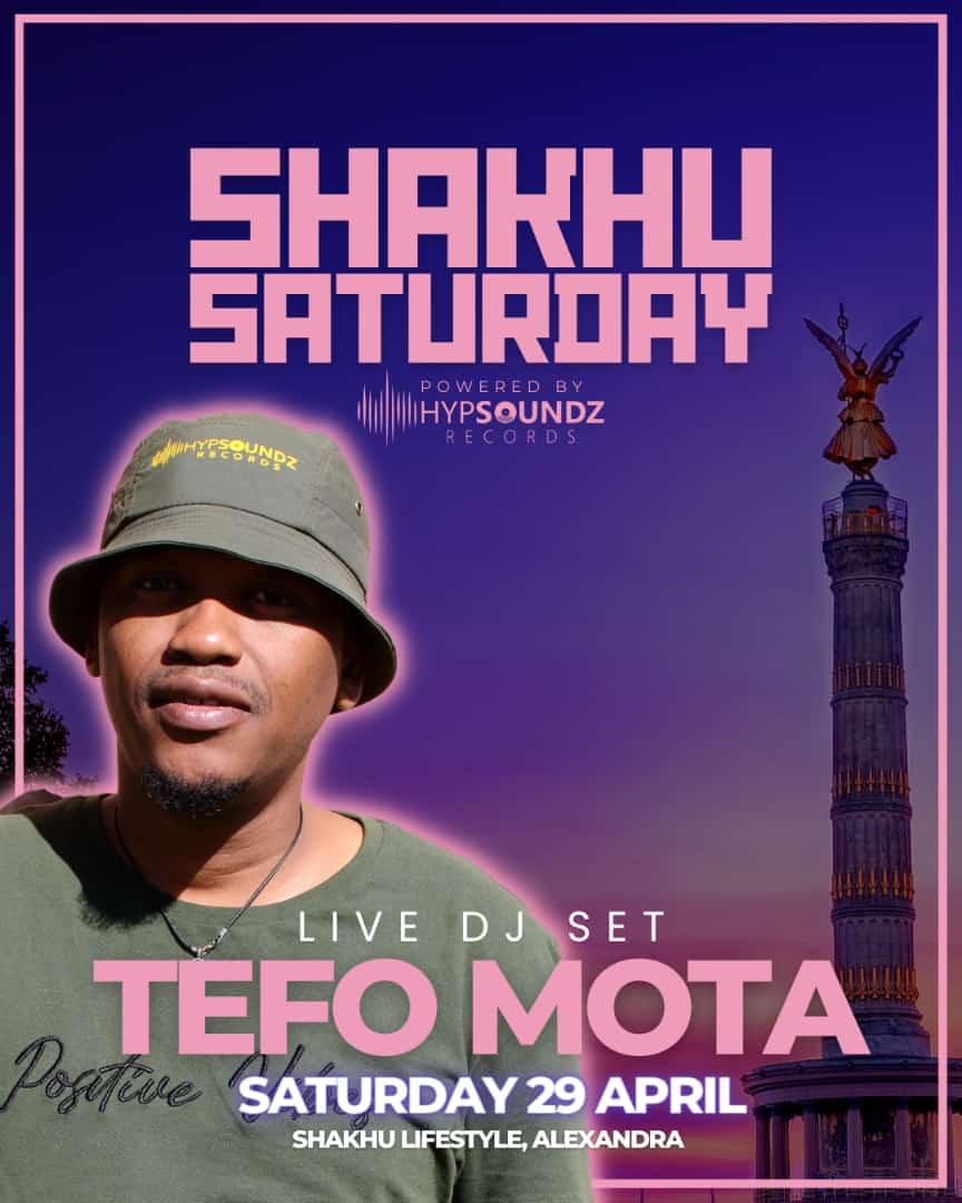 HypSoundz's tweet photo. Do catch @TefoMota Tefo Mota  Shakhu Saturday, hosted by KatCafe96_SA @KatCafe_Sa  powered by HypSoundz alongside some dope spinners. At Shakhu Lifestyle, Alexander. 
#MuzikIsAlive https://t.co/oUIRMOu5jr