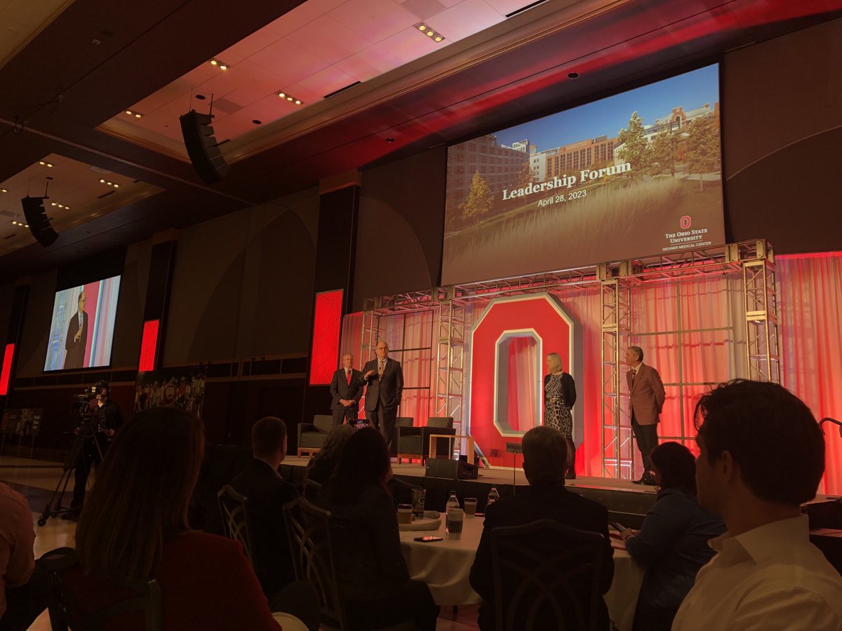 Welcome Dr. John Warner to ⁦<a href="/OSUWexMed/">The Ohio State University Wexner Medical Center</a>⁩! Thank you for your leadership. O-H!
