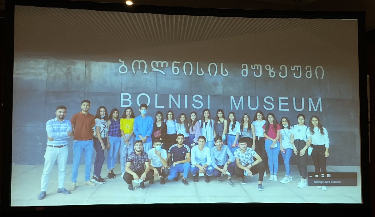CultureinCrisis's tweet photo. In the final Key Note Speech of the conference Prof. David Lordkipanidze, Director General, The Georgian National Museum talks about “Crisis as an Opportunity”

He notes that Museums can be the birth places of future multidisciplinary networks of collaboration 🌎

@MuseumGNM https://t.co/56xHAtvY0H