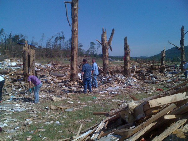 Ef5 Tree The tornado absolutely devastated a subdivision just NE of Ringgold at ...