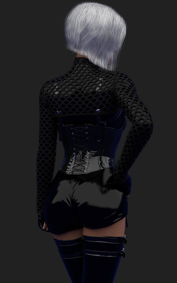 Maniekk35's tweet photo. Something coming 🖤🖤🖤

#latex #latextop #latexgirl #latexoutfit #goth #sidecut #daz3d #daz3dart #daz3dstudio https://t.co/OXQwEnnBOE