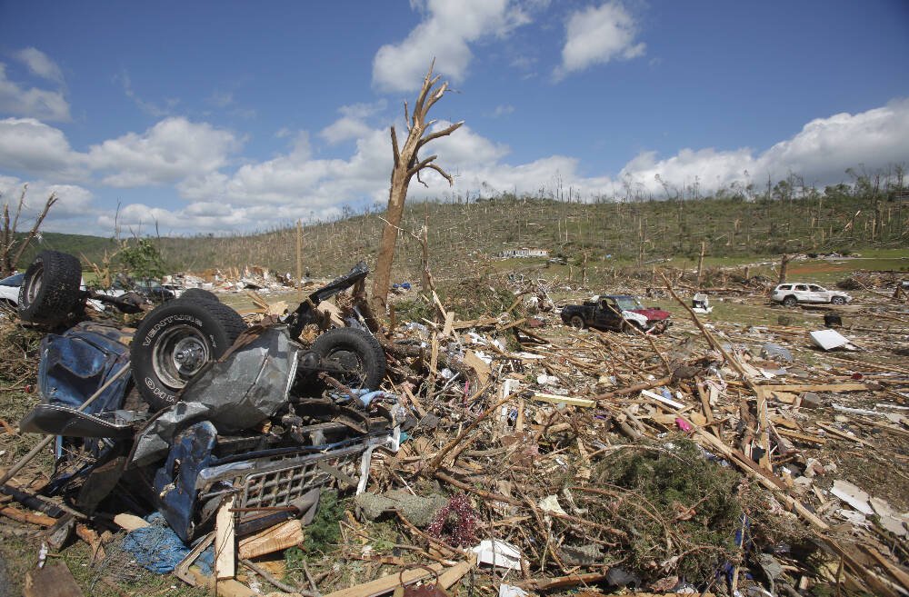 Ef5 Tree The tornado absolutely devastated a subdivision just NE of Ringgold at ...