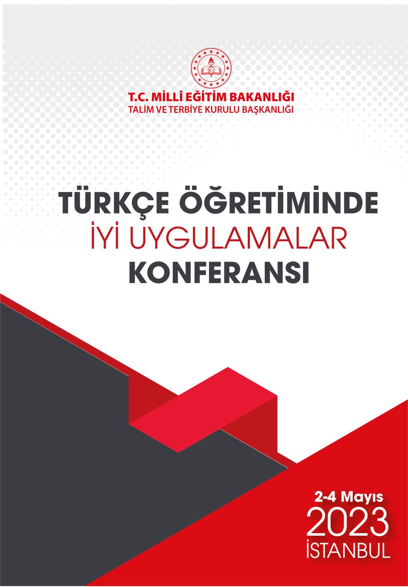 meb_ttkb's tweet photo. Başkanlığımızca 2-4 Mayıs 2023’te İstanbul’da düzenlenecek “Türkçe Öğretiminde İyi Uygulamalar Konferansı” program kitapçığı yayımlanmıştır. Programa konferans internet sitesinden ulaşabilirsiniz 👇

🔗  https://t.co/XyzGM6eUkk

@tcmeb https://t.co/Iw7qbtUZea