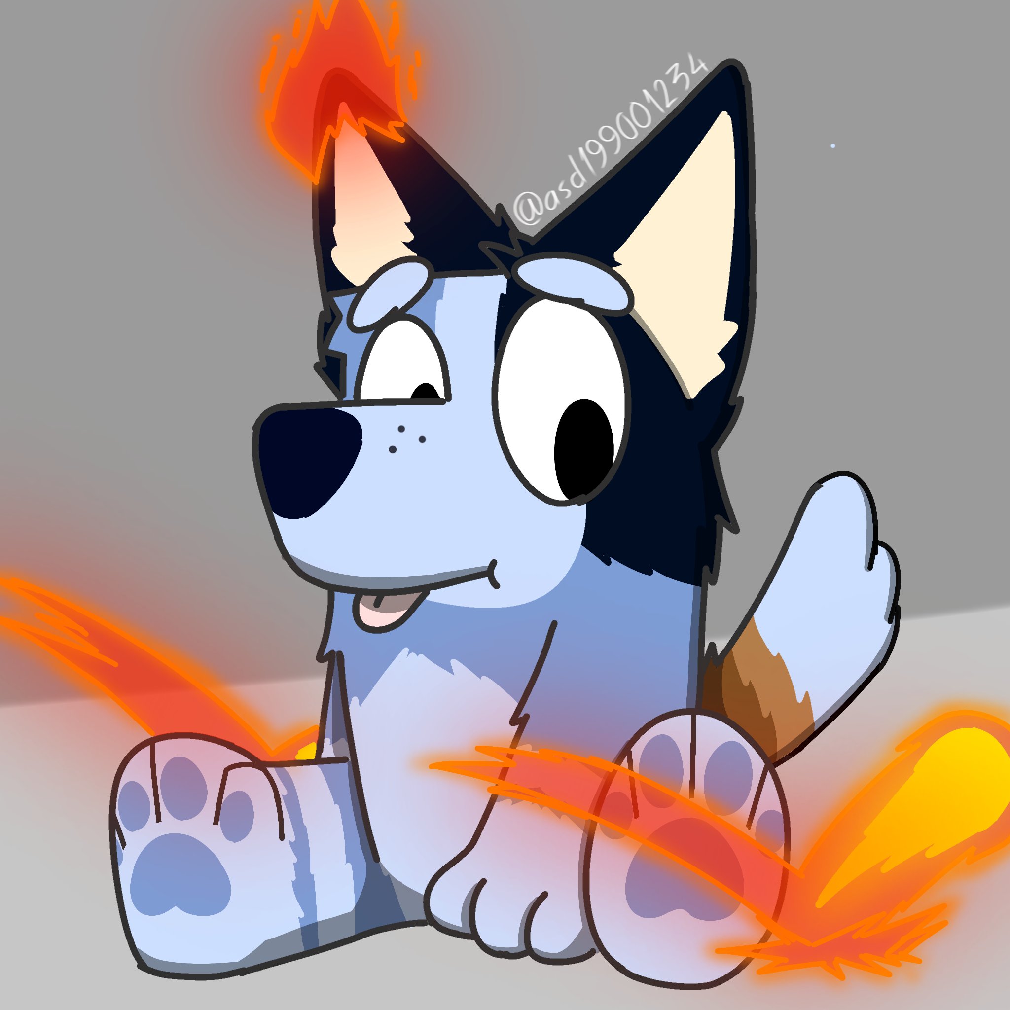 asd199001234 on Twitter "Here's Sock. bluey blueyfanart https//t.co