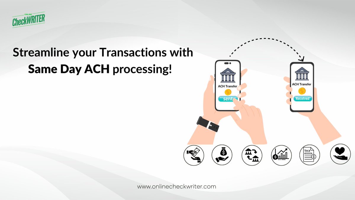VariousPayments's tweet photo. Get Your Money Today with Same Day ACH – The Fastest Way to Send and Receive Funds
Learn more: https://t.co/FdRJjzLO22
#SameDayACH #SameDayACHTransfer https://t.co/9CS8eRt0q2