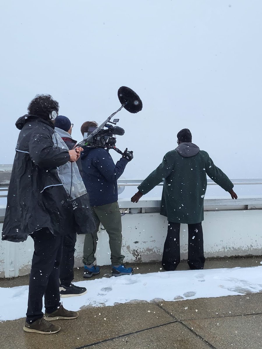 1niashun's tweet photo. Was fun shooting this documentary alongside my big sis @Wiyaala in Laax, Switzerland. https://t.co/YCLjxOniLb