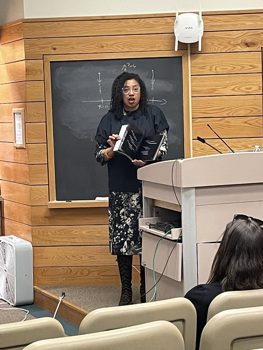 Amazon_Scholar's tweet photo. I don’t fangirl too often but Gahdamn, sometimes you encounter a real one and they knock the wind outta you!#RobinCosteLewis came to Cornell this week and offered us a reading of her utterly prolific poetry that blew me away. https://t.co/V4Ms3SRXC2