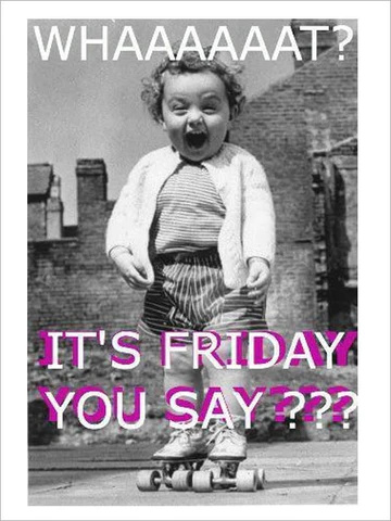 thejenbenner's tweet photo. HAPPY FRIDAY!!! Have an awesome weekend! https://t.co/2rBuP61maM