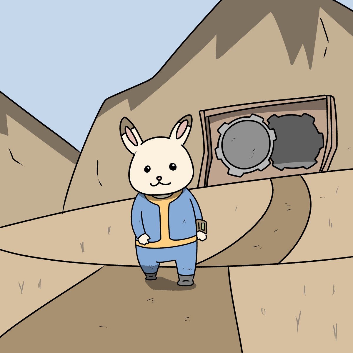 「アパラチアの山の集合住宅」|Mr.Aのイラスト