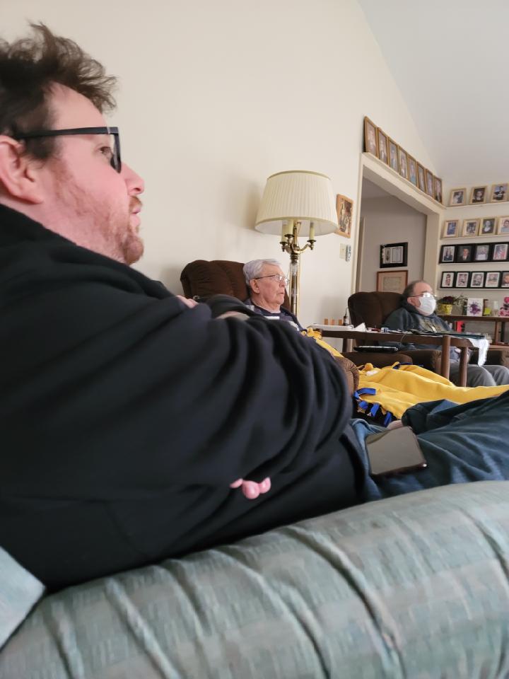 VixRyder's tweet photo. One last Penguins game. Just got word this morning that my Grandfather passed overnight. Not totally unexpected due to declining health over the last couple months but still rough. We'll miss you pap. Tell Grandma we said hi. https://t.co/SONSguMsx4