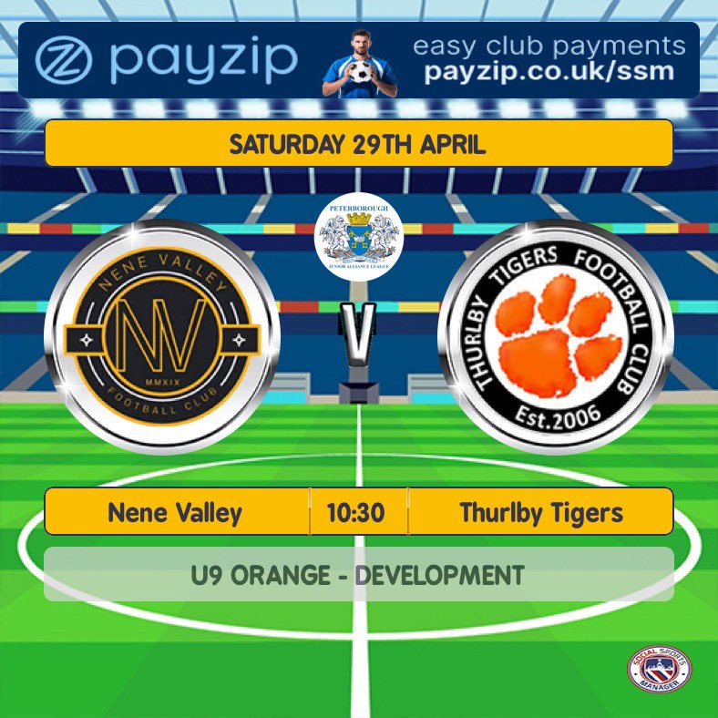 Nenevalleyfc's tweet photo. 🍊⚽️ This Weekends Fixtures ⚽️🍊

@PFSDFUK 
@PDJALUK 
@PDFLUK 
@ThurlbyFc 
@ClubGunthorpe 
@Stangrdsportsfc 
@StamfordAFC1896 
@ParkFarmPumas 

Also a special shout out to our U9s who are heading to the @ESF_Football in Skegness for the weekend. 

#grassrootsfootball https://t.co/VeXLsdwqy5