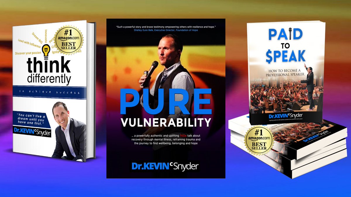 kevincsnyder's tweet photo. Amazon is giving away 3 of my books for FREE today.  #FREE #YouAreWelcome eBook versions only.  My eBooks have content and clickable links that the print versions do not!!  My author page has book options:
https://t.co/UKnNybRqvb  #PureVulnerability #ThinkDifferently #PAIDtoSPEAK https://t.co/I7tFUNkyOT
