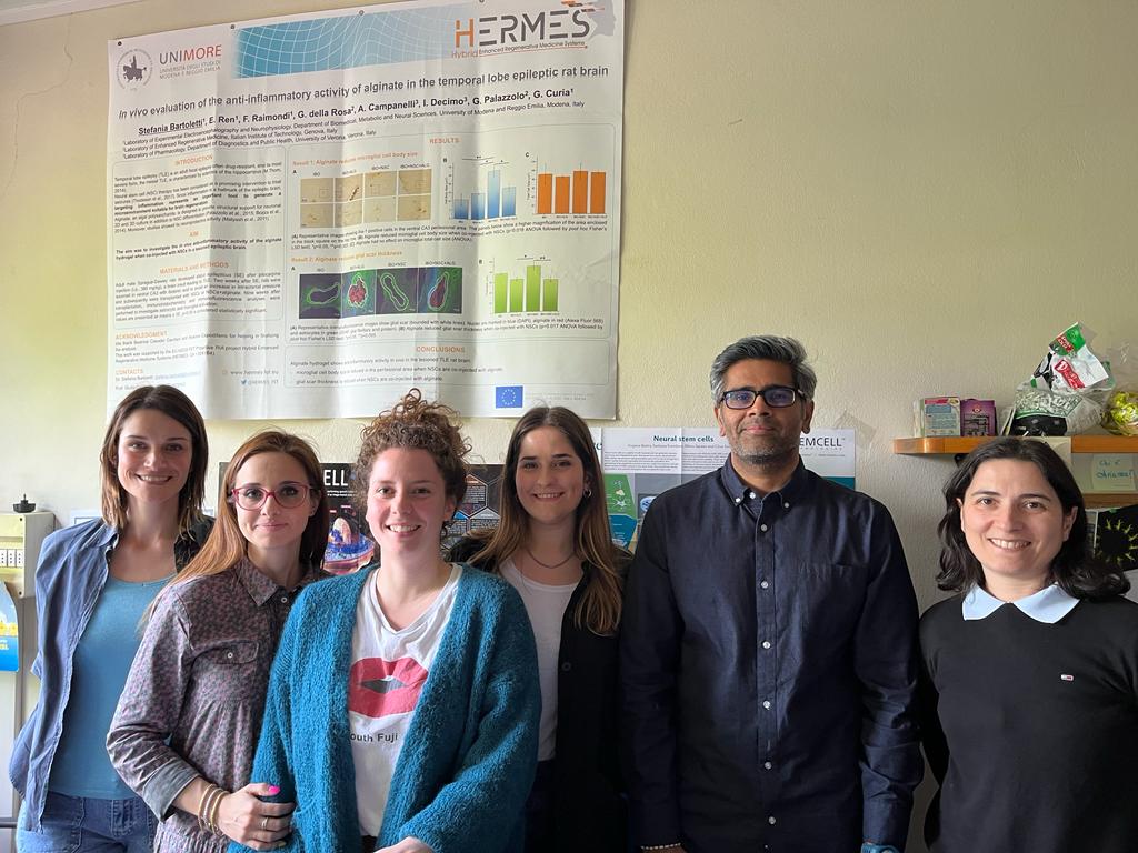 Giulia Curia, PhD (@giulia_curia) on Twitter photo Great having <a href="/narayanps/">Narayan P S</a> in Modena. <a href="/UNIMORE_univ/">UNIMORE</a> and @TampereUniMET working on <a href="/HERMES_FET/">HERMES-FET</a> project.
With <a href="/beatrix_casadei/">Bea_CasadeiGarofani</a> <a href="/StefyBartoletti/">StefaniaBartoletti</a> <a href="/FRaimondi1/">Federica Raimondi</a> <a href="/ElisirRen/">Elisa Ren</a> Arianna <a href="/JariAKHyttinen/">Jari Hyttinen</a> Great having <a href="/narayanps/">Narayan P S</a> in Modena. <a href="/UNIMORE_univ/">UNIMORE</a> and @TampereUniMET working on <a href="/HERMES_FET/">HERMES-FET</a> project.
With <a href="/beatrix_casadei/">Bea_CasadeiGarofani</a> <a href="/StefyBartoletti/">StefaniaBartoletti</a> <a href="/FRaimondi1/">Federica Raimondi</a> <a href="/ElisirRen/">Elisa Ren</a> Arianna <a href="/JariAKHyttinen/">Jari Hyttinen</a>