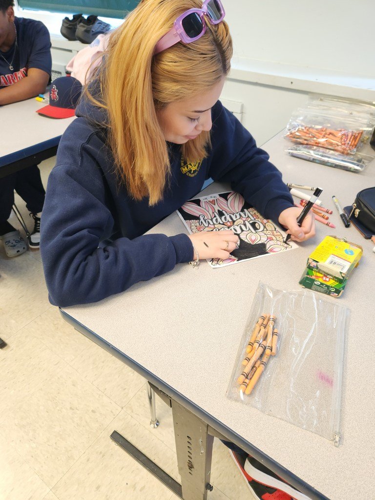 Wellness Day 2023! Maritime High School Cadets and Staff take a break from the academics to join in some activities that promote relaxation and fun! Therapy Dogs, Rest and Relaxation Rooms, Crafts and a Scavenger Hunt were some of the fun things we did together. What a great day!