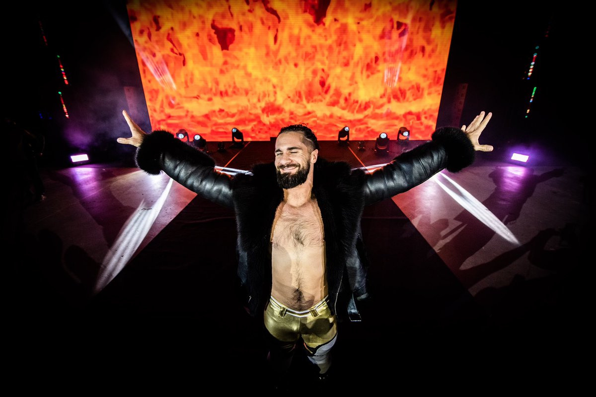 WWERollins's tweet photo. Don’t threaten me with a Guinness and good time. #WWEBelfast is upon us. https://t.co/Wpu9yLrayj