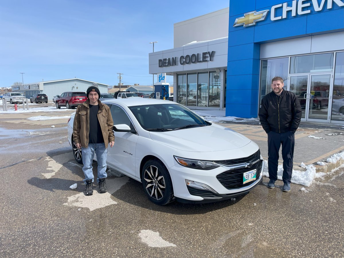 Congrats Johnathon!! Thank you for your business with me here at Cooley's, happy I could help. Enjoy your beautiful new Chevy Malibu RS !! #DCGM #ShopParkland #ChevyNation #MalibuRS <a href="/Rhett_Law11/">Rhett Law</a>