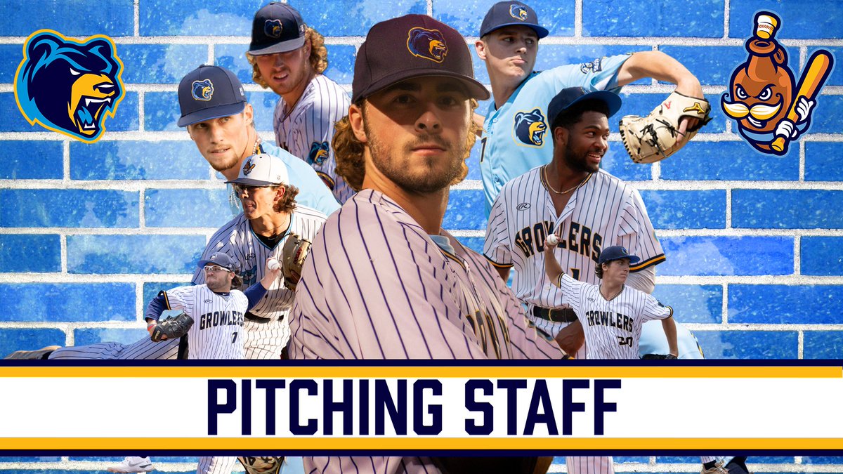 KzooGrowlers's tweet photo. Quietly we've been constructing our roster to defend our championship. Returning a lot of arms from last season, meet the pitching staff for your 2023 Growlers 💪👑
#defendforten #rollgrowl
Meet the Pitchers ➡️ https://t.co/Il3kmb6uDG https://t.co/LjJfyCKzx6