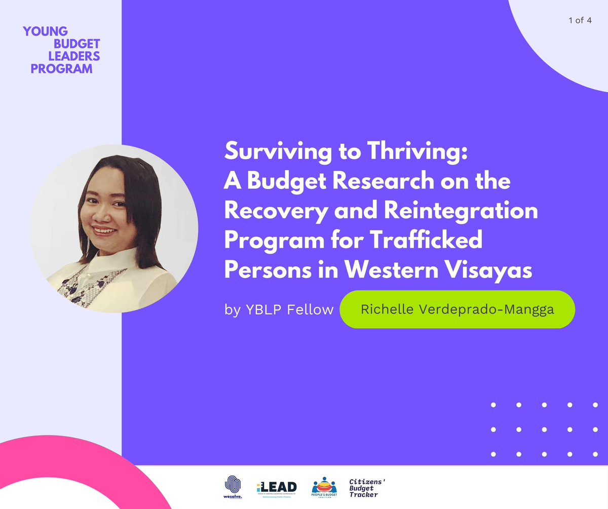 BudgetNatin's tweet photo. YBLP Fellow Richelle Verdeprado-Mangga proposes a 'holistic, dignified, and empowering-based' budget of ₱11,050,000 for the trafficking survivors in Region VI. #BudgetNatin https://t.co/AluQwzHoA4