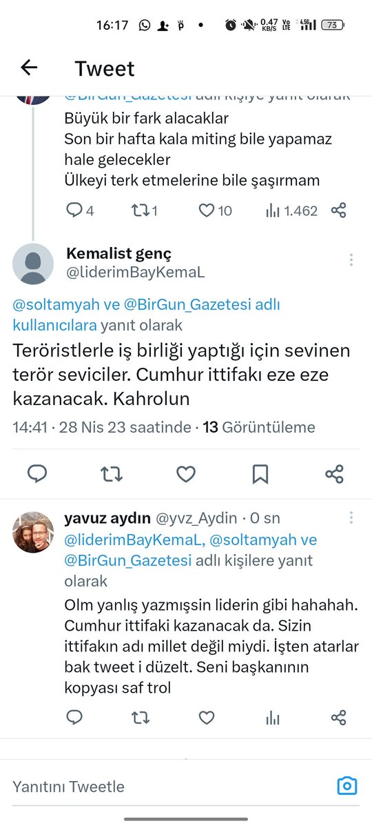 Adamların çalışanı da lideri gibi :)