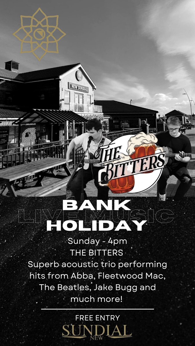 TheNewSundial's tweet photo. Incredible line up of live music on South Shields Seafront this Bank Holiday Weekend!!! Scroll for details of Friday, Saturday, Sunday AND Monday! https://t.co/NIF8yR84bk