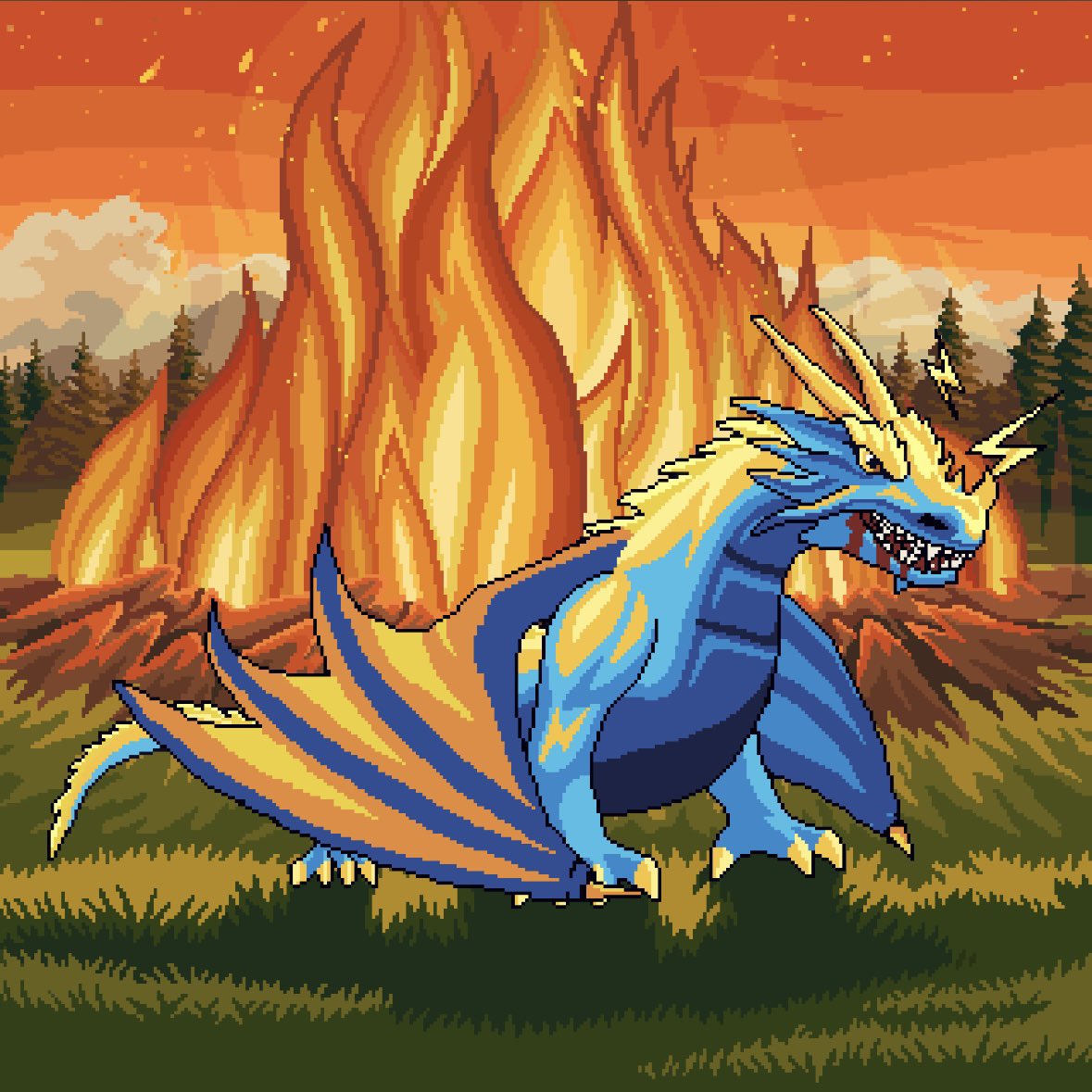 zjow's tweet photo. Burned some 🩸 🩸 🩸 for my @MoonrunnersNFT #dragonhorde D3!  Love the 🔥 🐉 https://t.co/paGEYJ3rtw