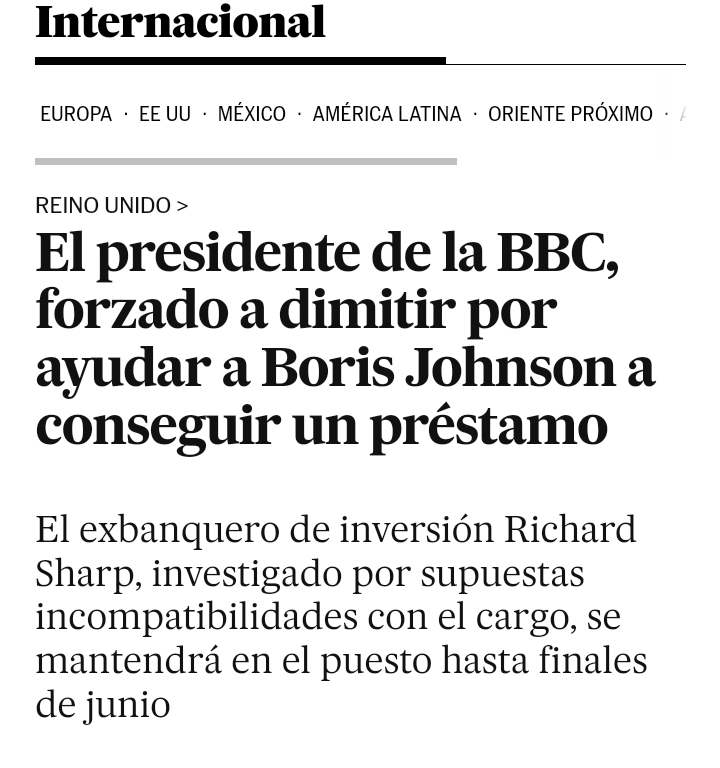 Pero la BBC es un 'medio público independiente, no afiliado al gobierno británico' , en fin el modelo que debemos imitar.