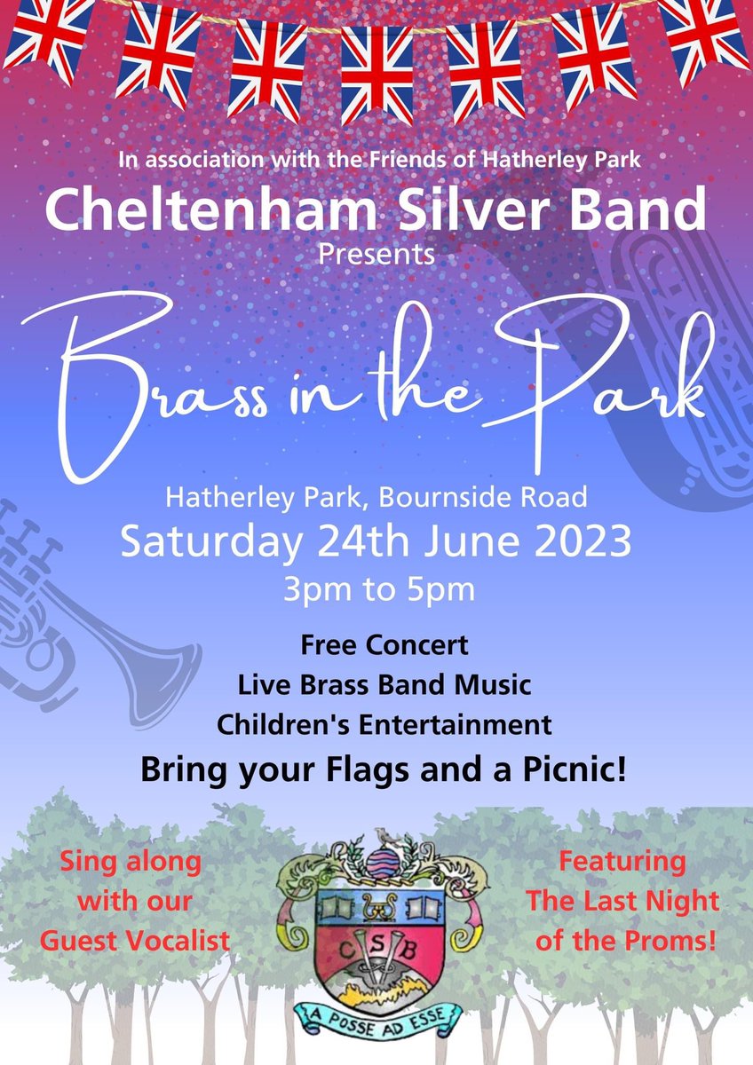 CheltSilverBand's tweet photo. https://t.co/oyzic7dHu9