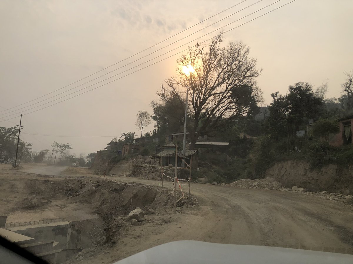 drbishnuhnepal's tweet photo. #TIMEforTRAVELwriting: 27Apr2023: drove from #Pokhara to #Kathmandu!Glad -#PrithviHighway is being extended making 4-lanes! #Aanbukhaireni to #Muglin is certainly challenging due to rock-cutting. Once completed will be wonderful drive!

-@#Nepal-#Himalayas #UNSG #UNWTO #Xinhua https://t.co/aMNLDyaBtp