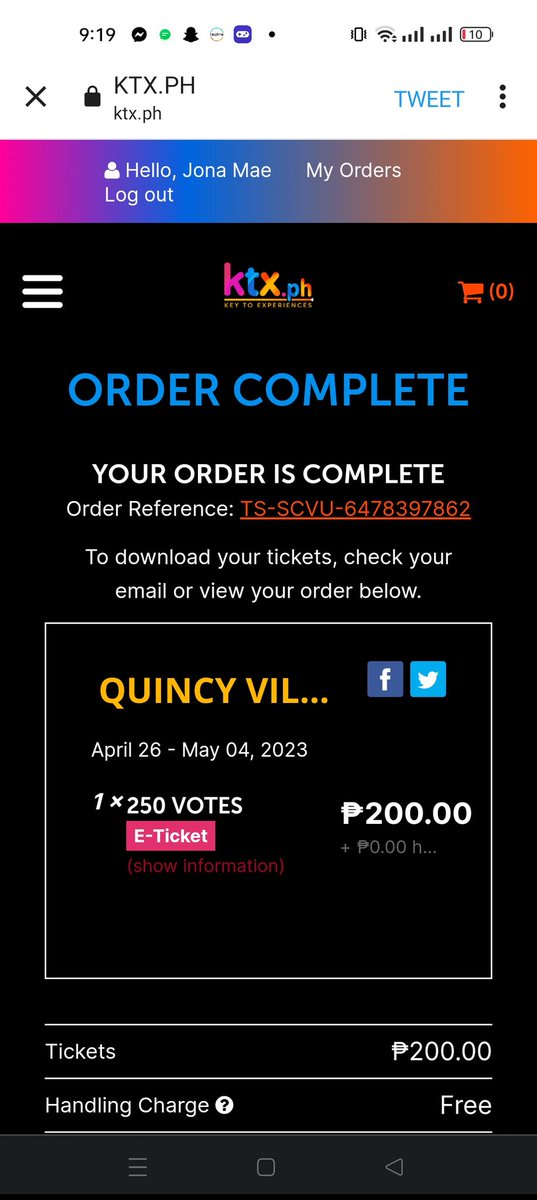 QuincysAngel's tweet photo. Just voted for @quincy_adrienne🫶🏻

Vote QUINCY VILLANUEVA as your LaHottest Queen👸🔥

Vote here👉🏻 https://t.co/iCvk1VJtzL…

#QuincyVillanueva https://t.co/bjyUOEzamk