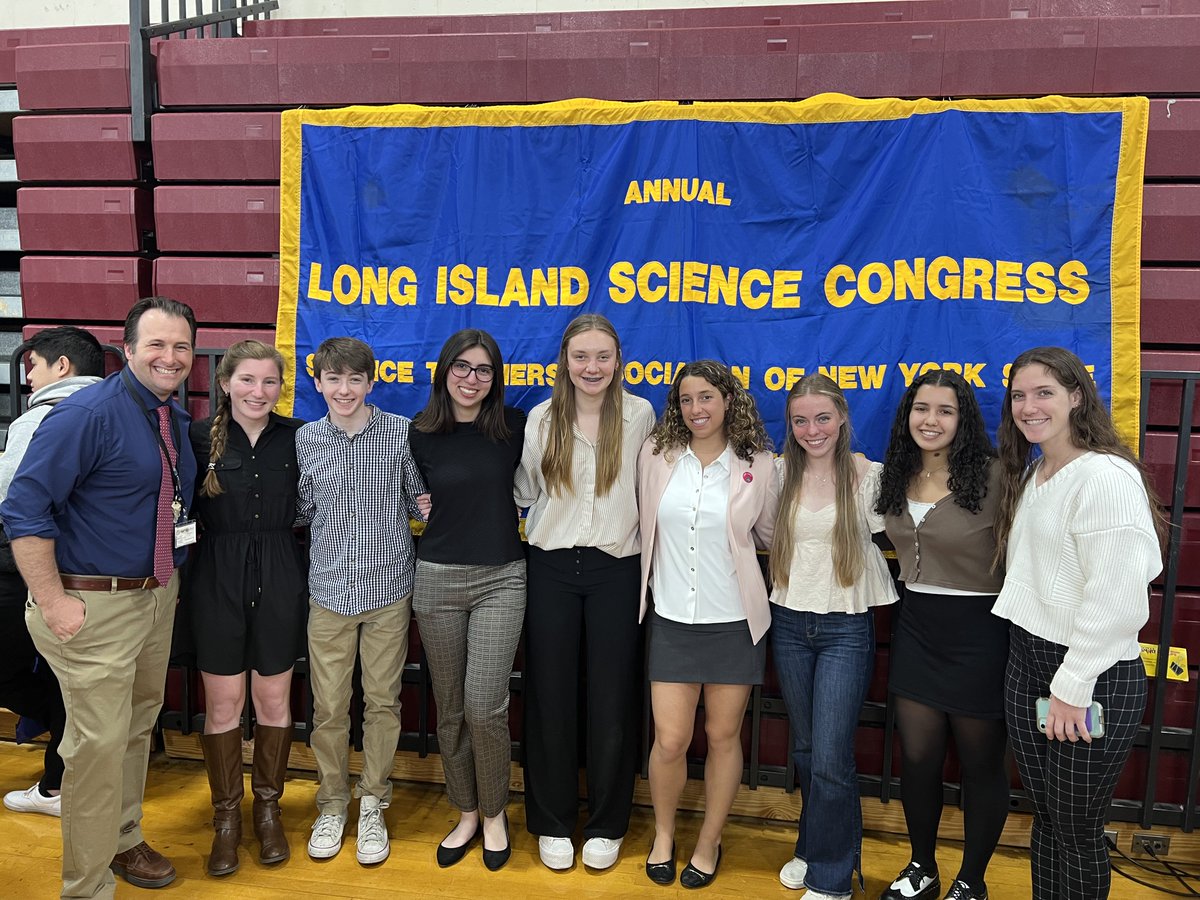 SAYVILLE HIGH SCHOOL STUDENTS ATTEND LONG ISLAND SCIENCE CONGRESS

On Wednesday, April 19, eight Sayville High School  students attended the Long Island Science Congress where they presented their projects to judges.

To learn more visit:

sayvilleschools.org/Page/21702