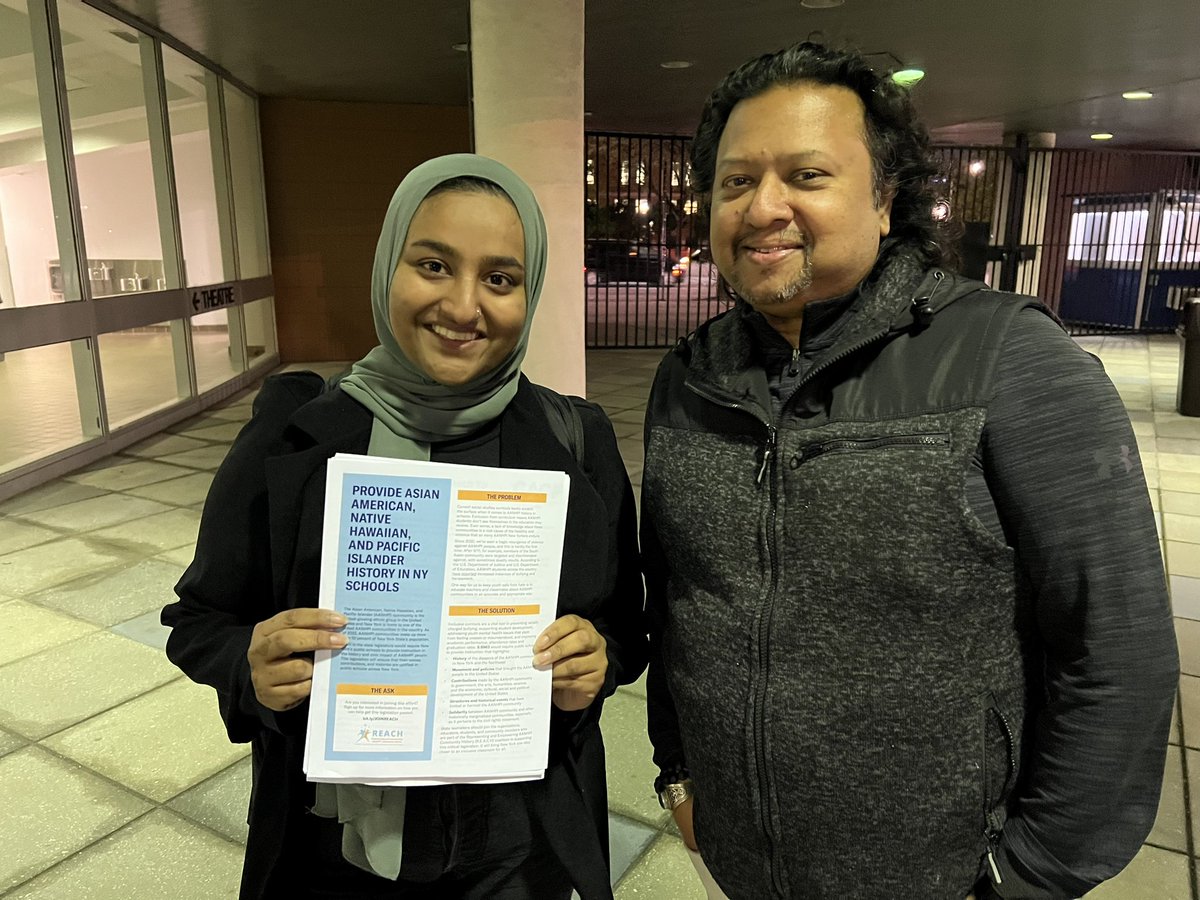 reach_coalition's tweet photo. In Search of Bengali Harlem is proof we need to teach #AANHPIhistory in schools. A beautiful documentary of the real, untold history of solidarity between Black, Puerto Rican, and Bengali communities in East Harlem. 

Thank you @aaaricuny for inviting us to talk about REACH. https://t.co/wUQQ0dLuRa