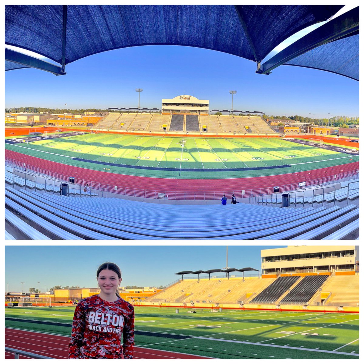 beltontigerxc's tweet photo. Olivia Brillhart about to run the 3200M @ 9am here in Humble; Turner Stadium
REGION III Track & Field Championships
#GoOlivia @oliviabrillhart @BeltonHS @BeltonTrack @BeltonISD https://t.co/3rKO0MIleh