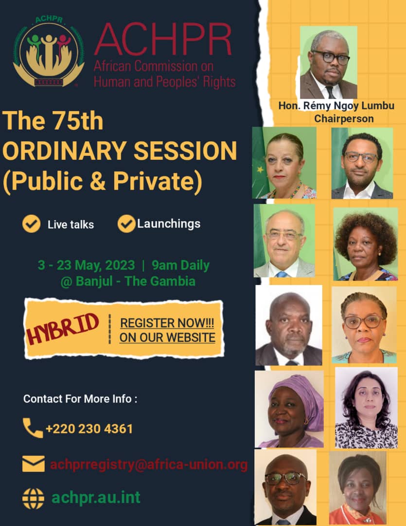 African Commission on Human and Peoples' Rights tweet media