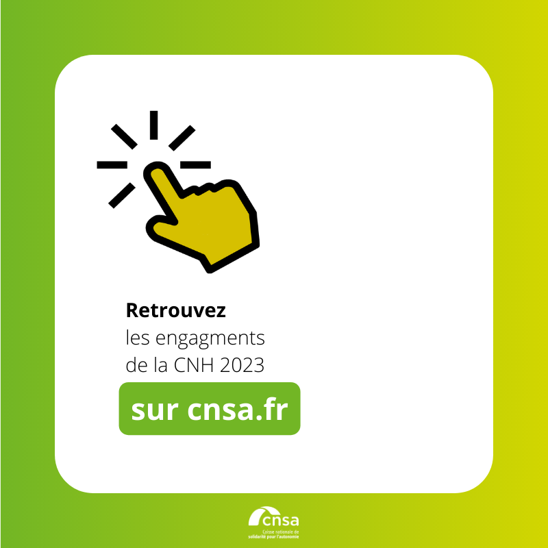 CNSA_actu's tweet photo. [#CNH2023 ] | @CNSA_acturenforcera son appui aux #MDPH pour améliorer la qualité de service rendu aux personnes.
En savoir ➕https://t.co/svIF1cfKzT https://t.co/DaUJSY0ndl