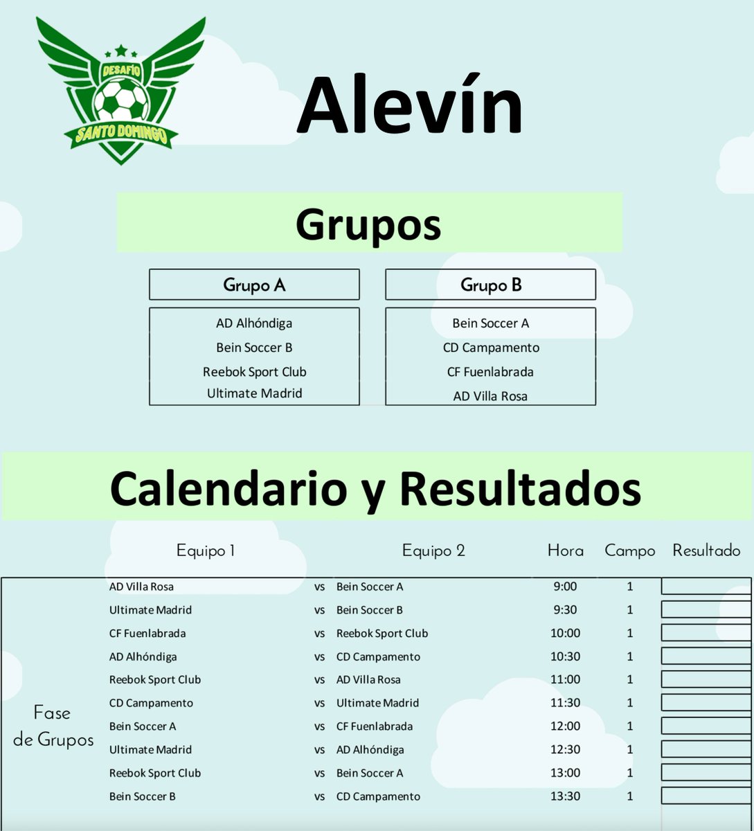 Nuestro Alevín B intentará revalidar mañana titulo de campeón en este torneo.