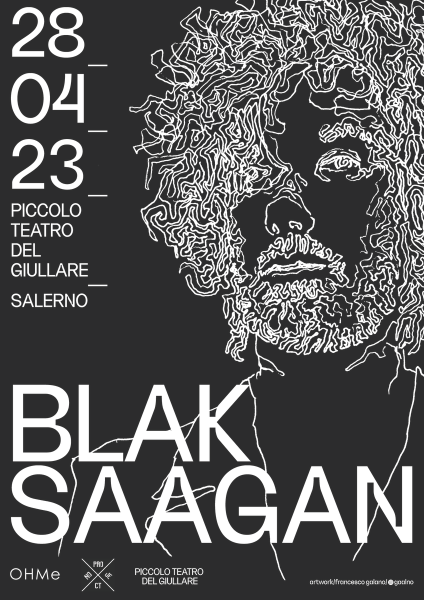 info_OHMe's tweet photo. Questa sera!
#blaksaagan in concerto @ Piccolo Teatro del Giullare, #Salerno 

#OHMe https://t.co/Aig2EwRwtR