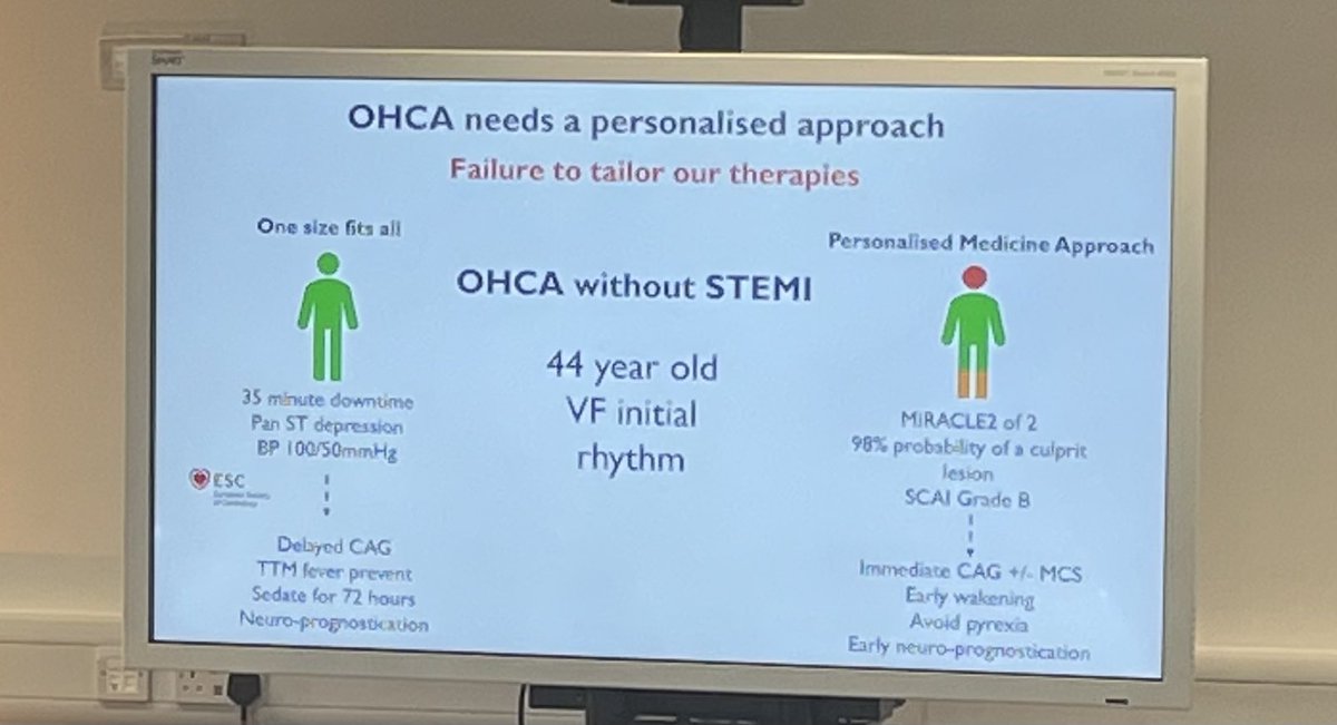 Advocating for a personalised medicine approach to survivors of OHCA @DrKeeble 

#RAIDConference