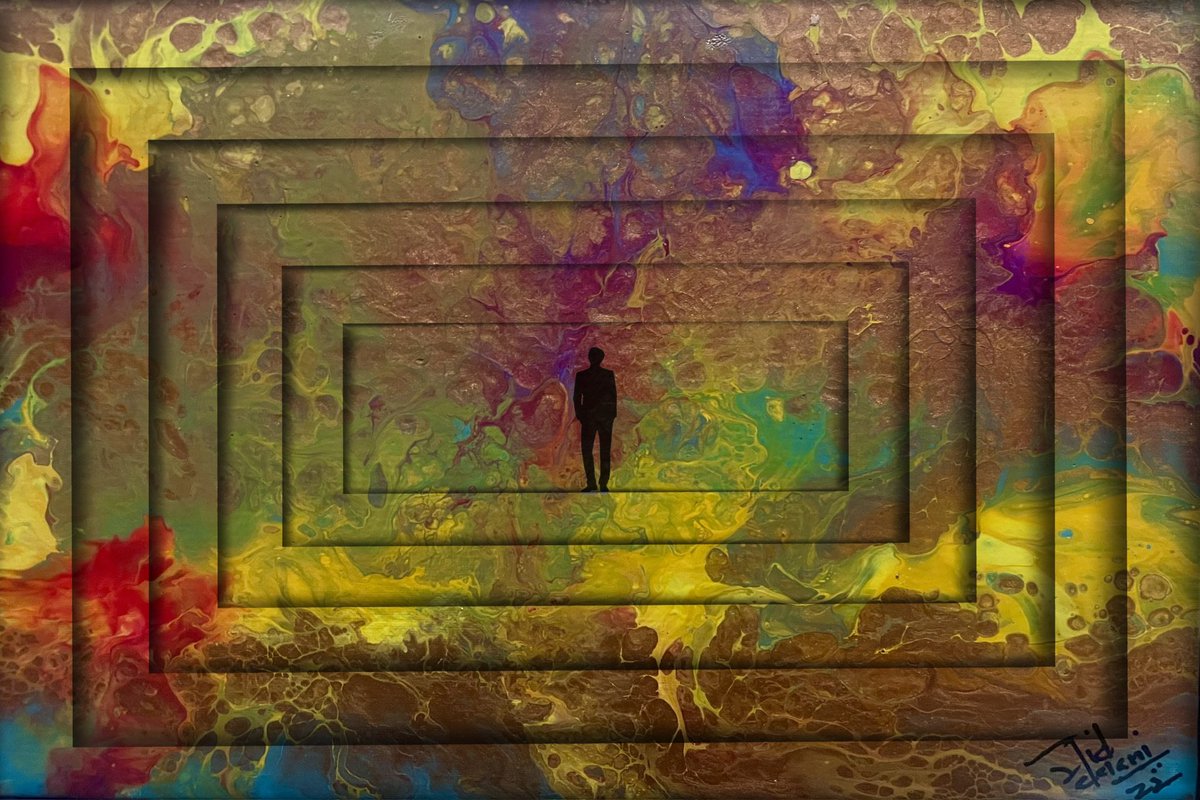 My Genesis on <a href="/makersplace/">MakersPlace 🔳</a> 
Curated by amazing @TheSamosaRani along with some greats in the space.

“Unceasing Hopes” Acrylic on Canvas + Procreate. 
Unceasing hopes are beliefs despite any challenges or setbacks that may arise.

Reserve Price
Ξ 0.25
Link 🔗 in thread.