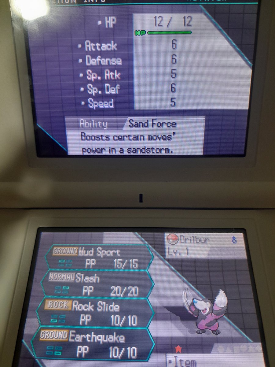 SHINY DRILBUR IN POKEMON WHITE AFTER 2,674 EGGS!!!
hunted this for #EggMonth and I was so scared that I wouldn't get it
I literally have been shaking so hard for the past 5 mins this is insane

#Pokemon #ShinyPokemon