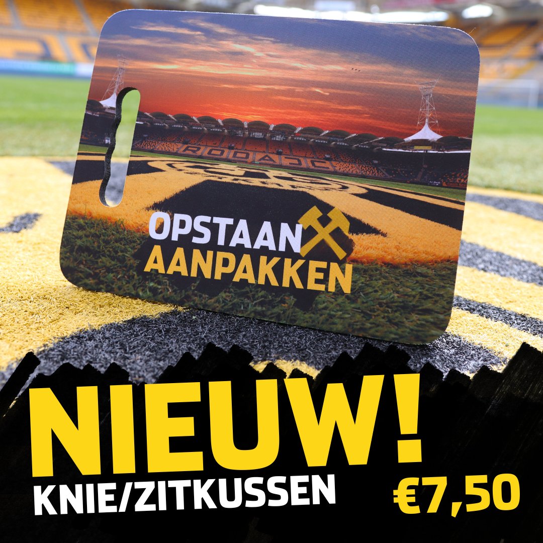𝗡𝗶𝗲𝘂𝘄 𝗶𝗻 𝗼𝗻𝘀 𝗮𝘀𝘀𝗼𝗿𝘁𝗶𝗺𝗲𝗻𝘁!

Het knie/zitkussen is ideaal voor activiteiten waarbij je lang op je knieën moet zitten of gebruik het als zitkussen in het stadion. 🏟️

Bestel nu op rodajc.nl/fanshop

#rodajc